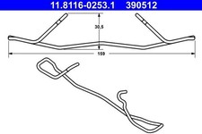 11.8116-0253.1 SPRING, BRAKE