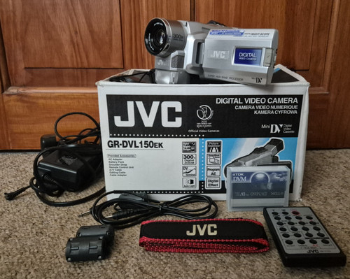 Jvc dvl 150ek minidv - jvc,