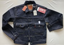 levis type 2 jacket Big E BNWT 40 beautiful raw denim unworn