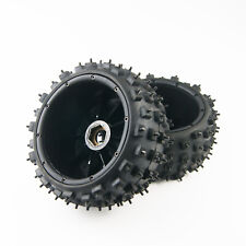 Rear Off Road Ice Tires Wheel with screws for hpi rv Rofun baja 5b buggy