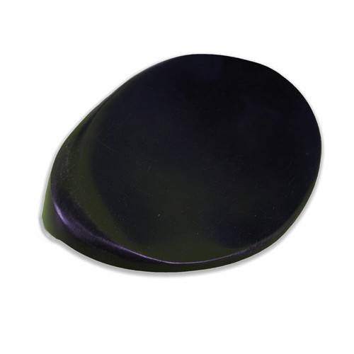 Ebony violin half circle chin