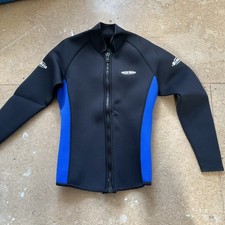Blue rush wetsuit jacket - wetsuit,