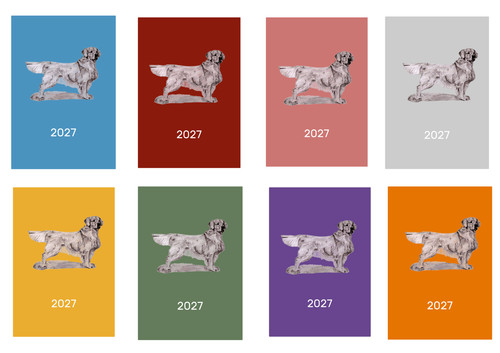 Golden retriever 2027 diary - retriever,