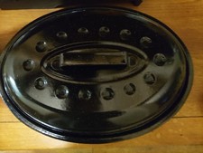 Black Metallic Enamel Roasting