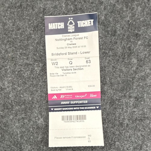Nottingham forest chelsea - nottingham,