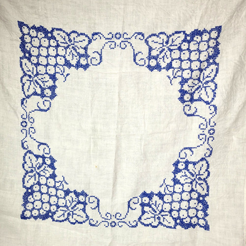 Vintage cross stitch - cross,