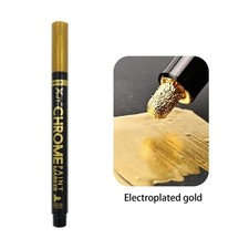 Metallic Liquid Chrome Mirror Marker Pen Waterproof Paint Pens Craftwork DIY