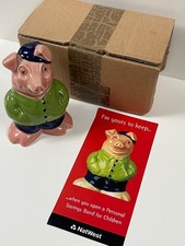 Wade NatWest Pig COUSIN WESLEY Nat West Pigs - GENUINE !!!