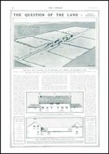 1913 AGRICULTURE Land Question