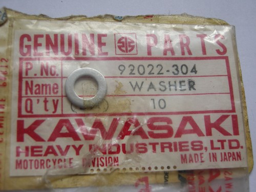 Kawasaki washer kx80 100 - washer,, kx80/100/125