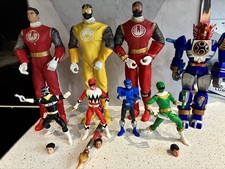 Bandai Power Rangers Lightning Collection Lost Galaxy & 12” Talking Bundle