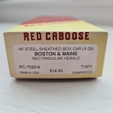 Red Caboose HO Gauge Kit 40'