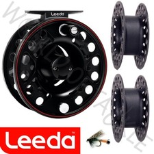 Leeda Fly Fishing Reel Profil Centrepin #5/6 or #7/8 - with 2 Spare Spools