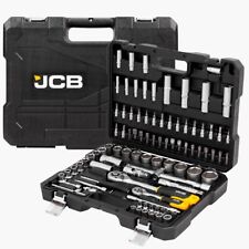 94 Piece Socket Set & Ratchet set, Organizer Automotive Bit With Case JCB