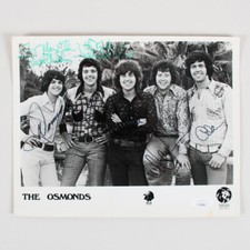 The Osmonds Band Signed Photo