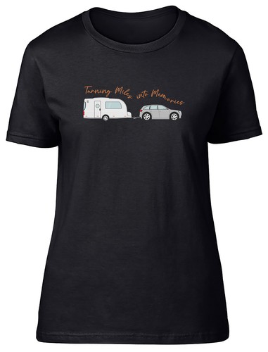 Caravan camping womens shirt - camping,