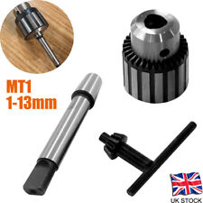 1-13mm Heavy Drill Chuck Bench Drill Chuck B16 with Arbor Morse Taper Shank MT1