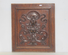 Antique Carved Wooden Panel