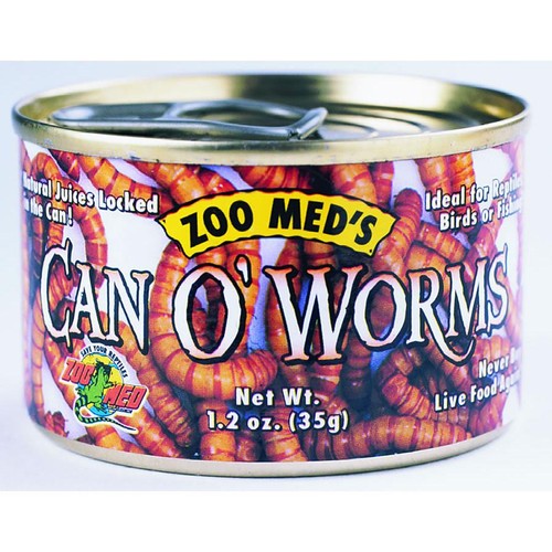 Zoo med can - worms,, 35g