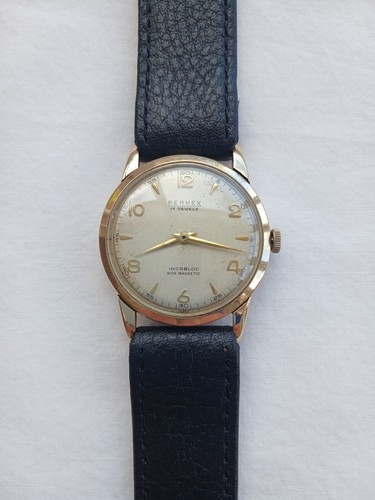 Vintage gents gold wristwatch - vintage,