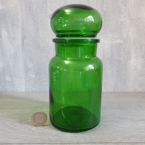 Vintage belgian green glass - belgian,