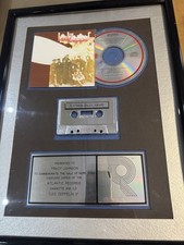 LED ZEPPELIN RIAA Platinum Sales Award (USA) led zep 11