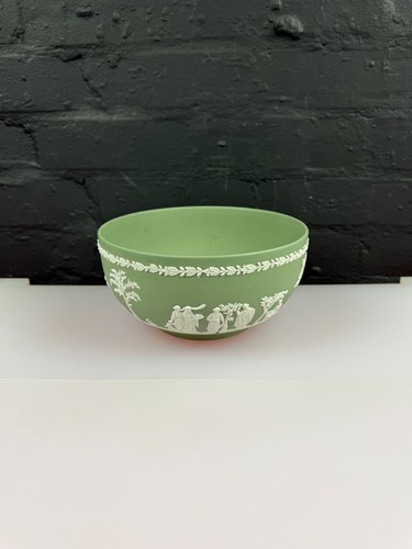 Wedgwood green white - white, jasper