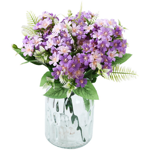 Nordic daisy silk - nordic, floral