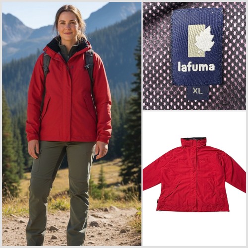 Lafuma women red hooded - lafuma, women's