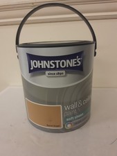 Johnstones Wall Ceiling Soft Sheen Emulsion Paint 2.5 Litres - Burnt Sugar