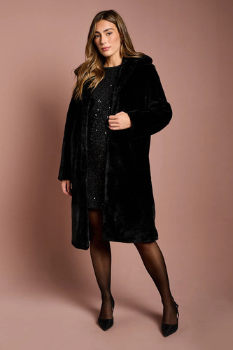 Coast black coat womens - black,