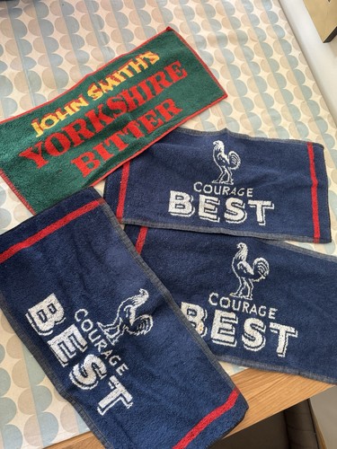 Vintage beer bar - towels, job
