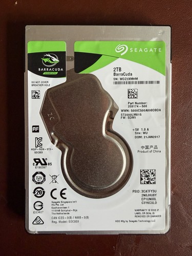 Seagate barracuda 2tb - barracuda, 2tb,5400