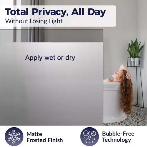 Frosted privacy window - privacy, film