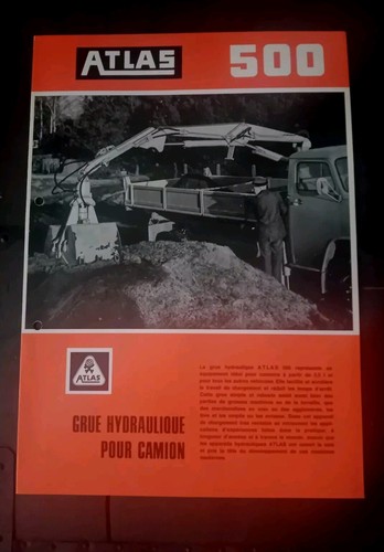Atlas 500 hydraulic - hydraulic, truck