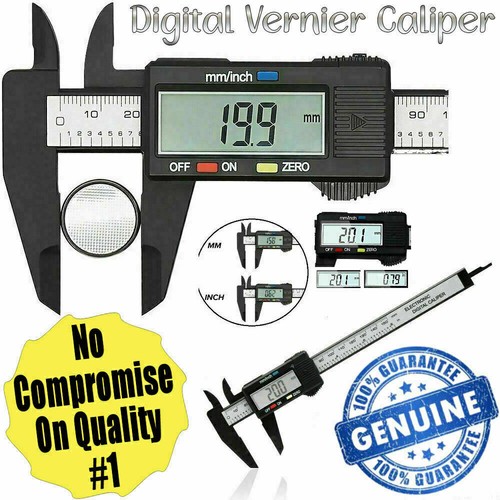 Lcd 150mm digital vernier - 6",