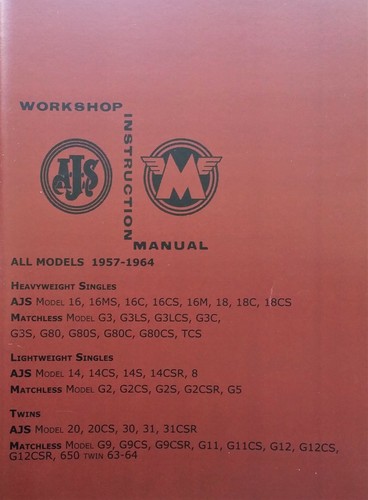 Matchless ajs workshop - ajs,