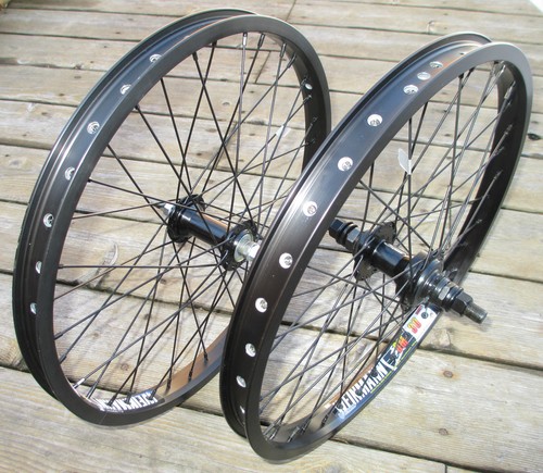 Wheel set bmx - set, 3/8