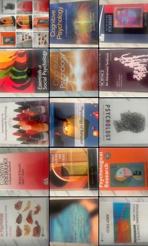 Psychology text books - books, bundle