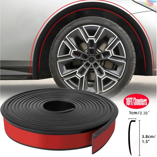 Rubber car wheel eyebrow arch - rubber,