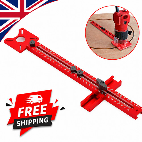 Router circle cutting - 3-in-1,