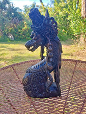 VTG Bali Indonesia Hand Carved