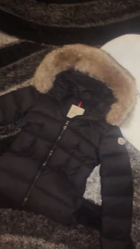 Moncler matte nylon hooded