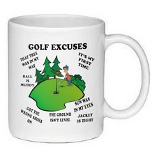 Custom Printed Golf Excuses