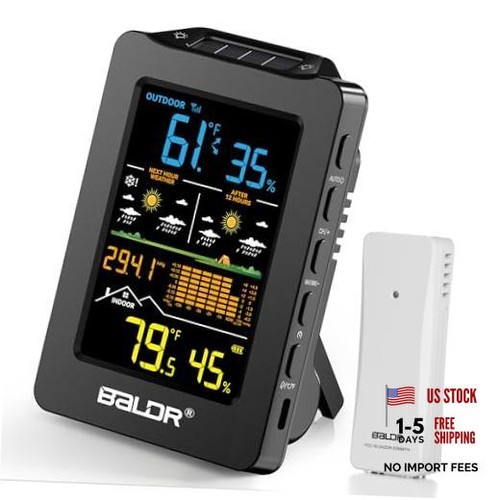 Weather station with - with, &
