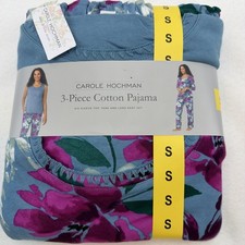 Carole Hochman Pajama 3 Piece