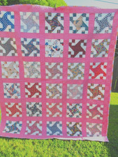 VTG 72X84 PINK MULTICOLOR FEED