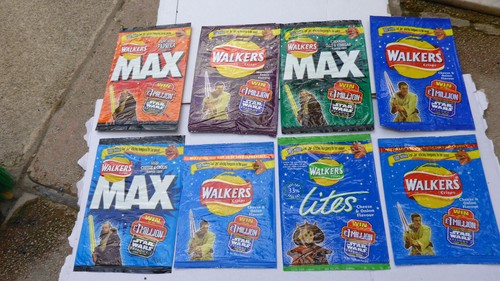 Old star wars walkers crisps - star,