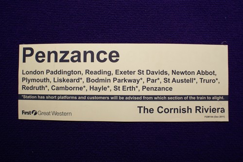 Penzance first great - penzance, western