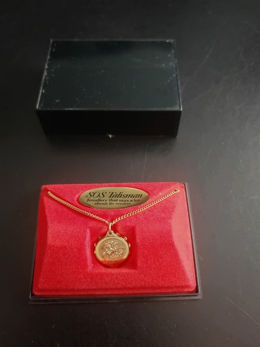 Vintage sos talisman gold - vintage,